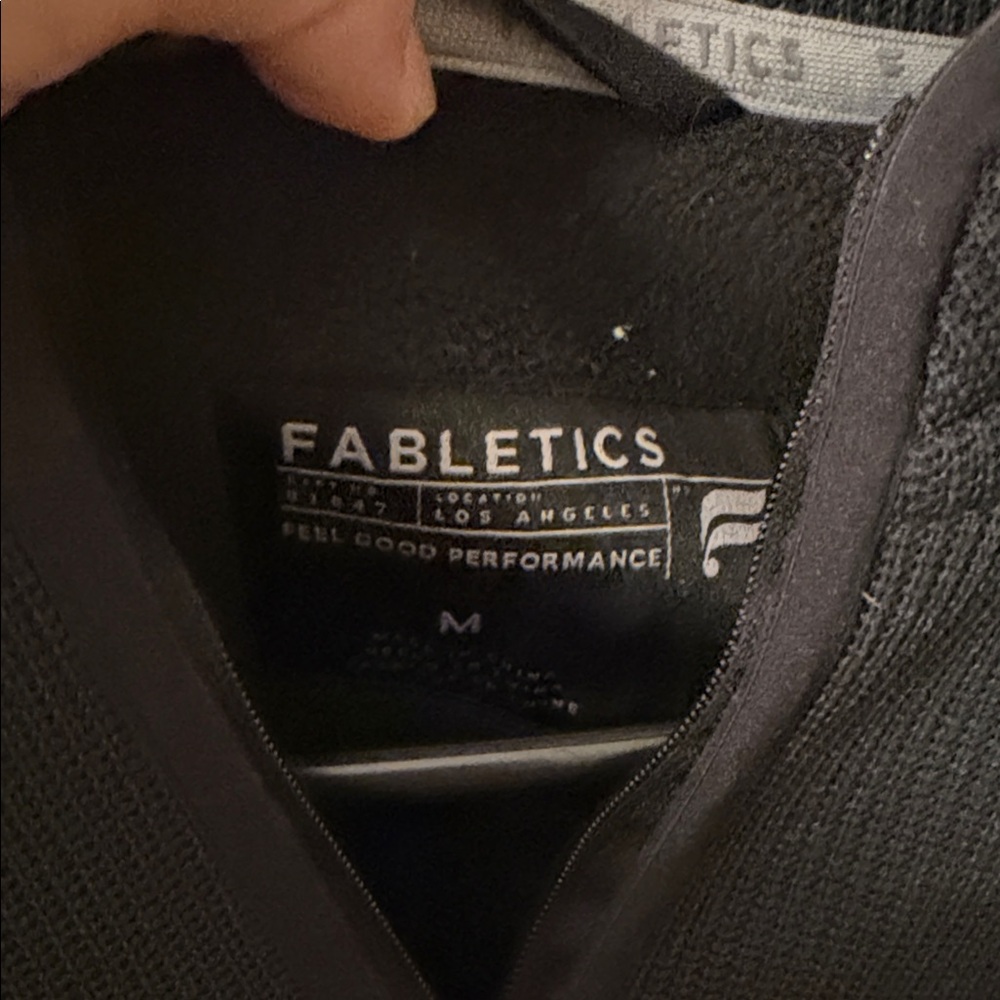 Fabletics Black Performance Pullover - image 2